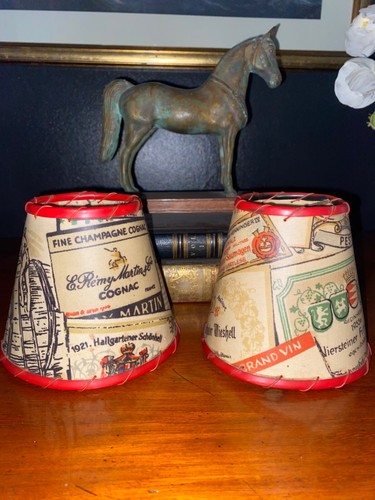 Paar vintage wachstuch - paar,