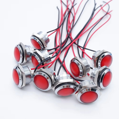 Rot metall blinker pilot - metall,